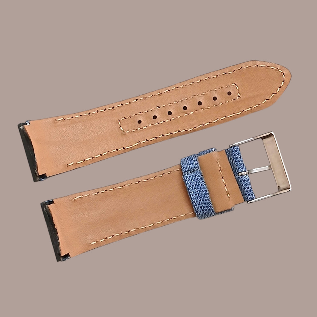 Guess W0040G6 Modeline Uyumlu El Yapımı Erkek Kot Kol Saati Kordonu Kayışı