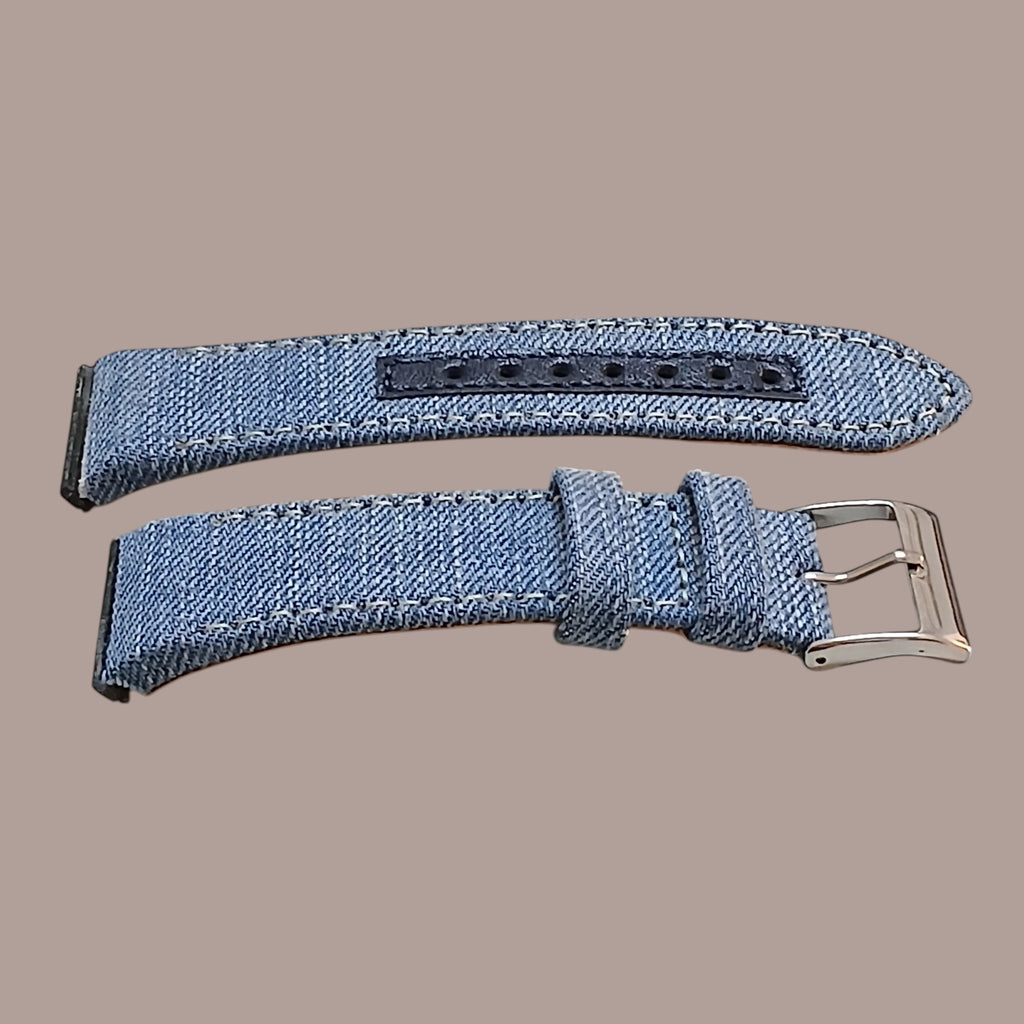 Guess W0040G6 Modeline Uyumlu El Yapımı Erkek Kot Kol Saati Kordonu Kayışı