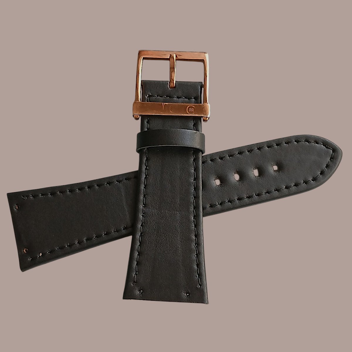 Cerruti CRA040C222H siyah deri saat kordonu