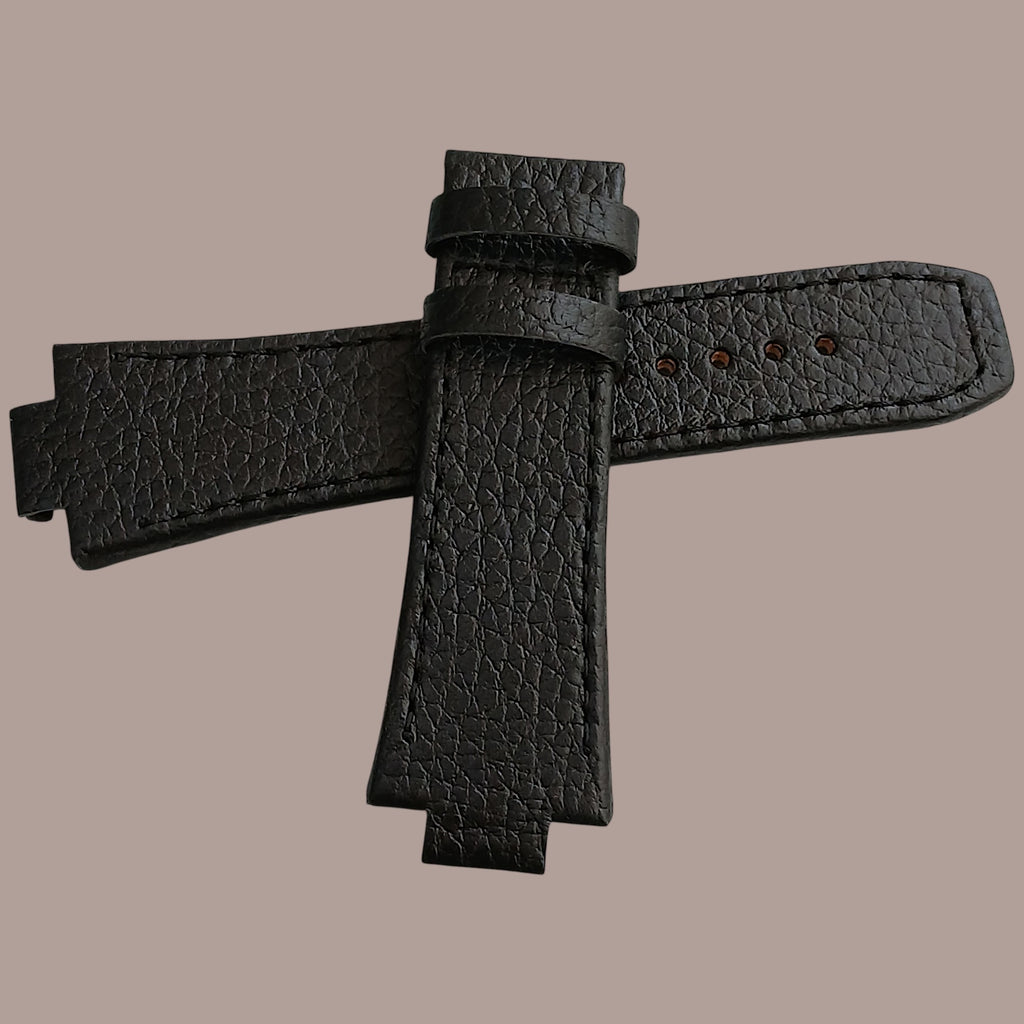 Cerruti CRC003D221G siyah deri saat kordonu