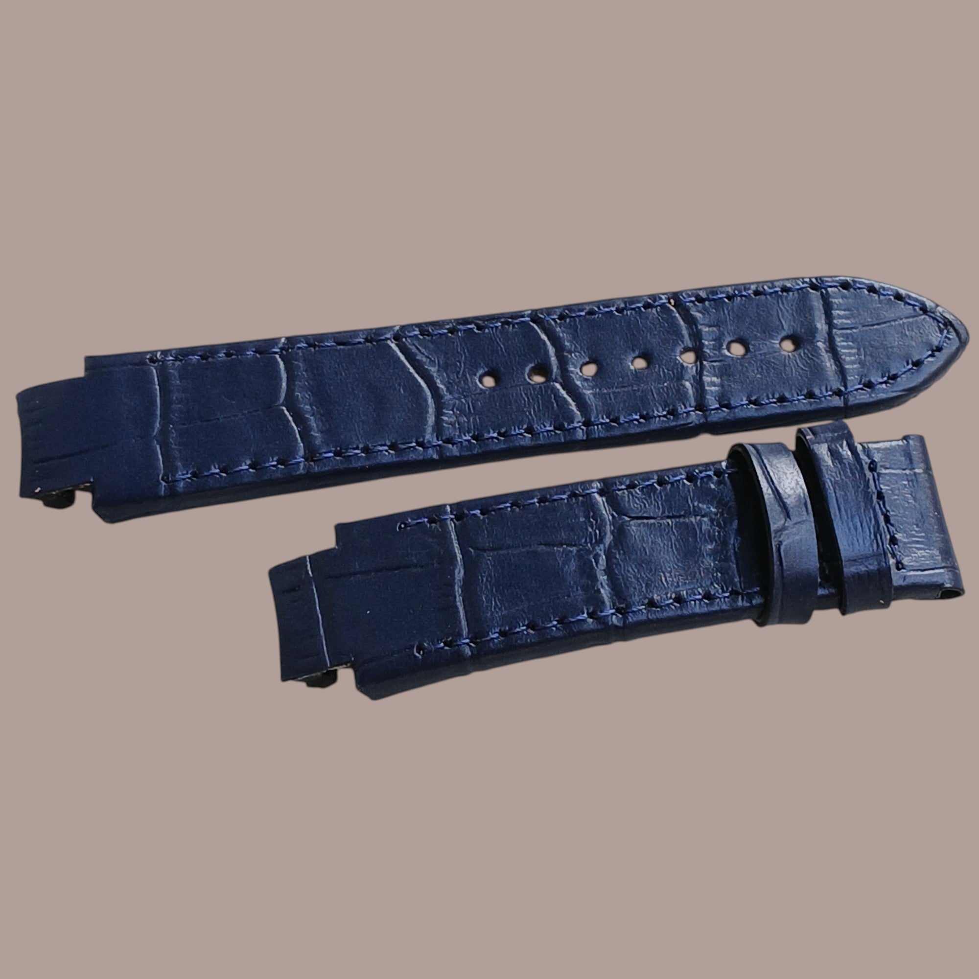 Ferre milano 1G072 lacivert deri saat kordonu