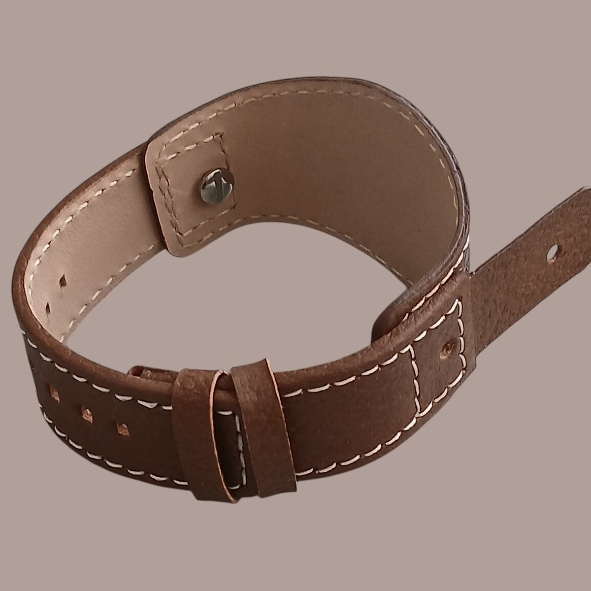 Fossil JR1157 kahverengi deri saat kordonu