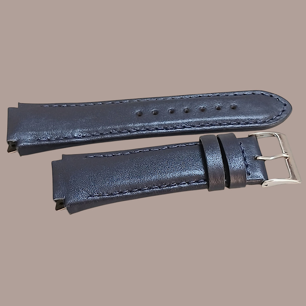 Guess W0674G4 Uyumlu El Yapımı Lacivert Deri Kol Saati Kordonu Kayışı