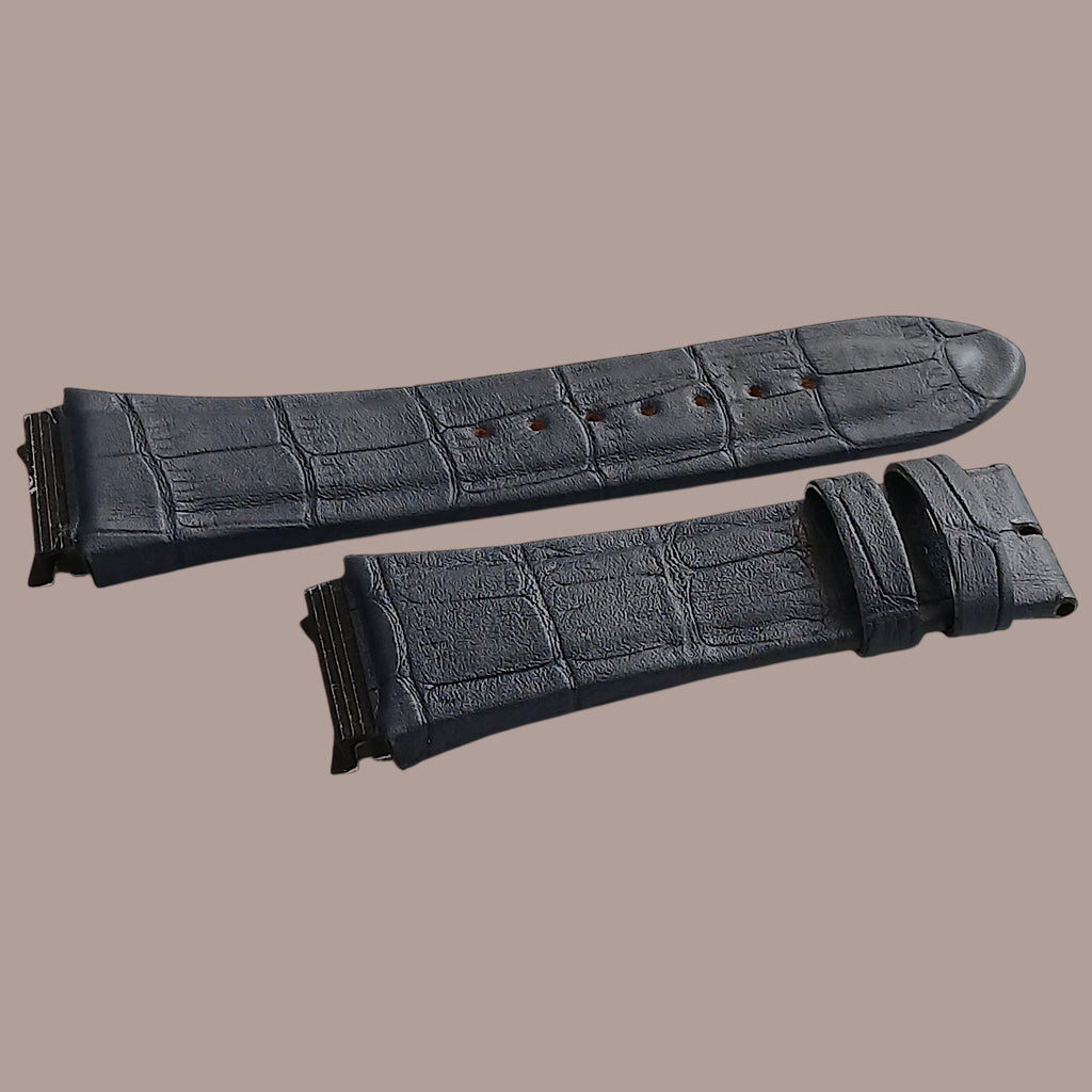 Guess 0247G3 lacivert deri saat kordonu