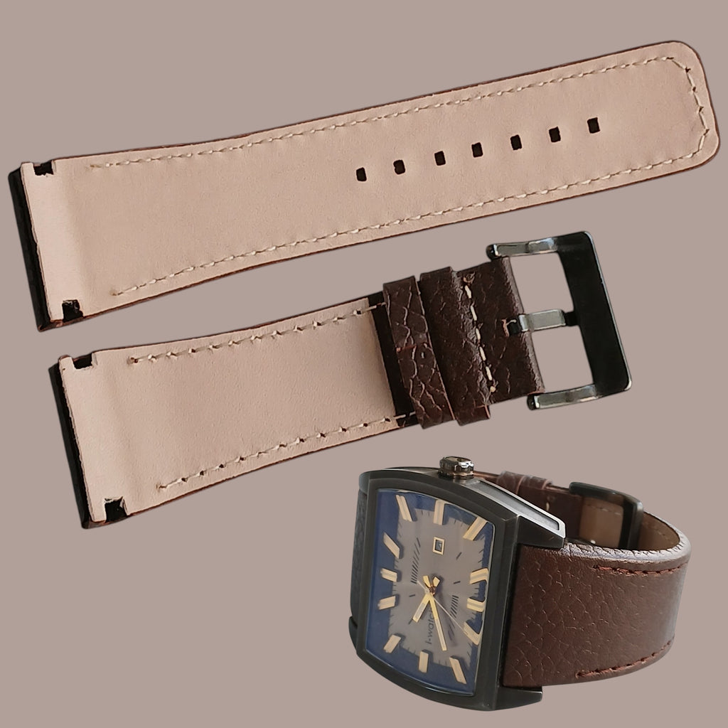 I-watch 5386.c5 kahverengi deri saat kordonu
