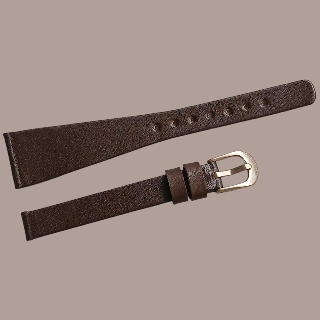 Nina ricci 245100 kahverengi deri saat kordonu