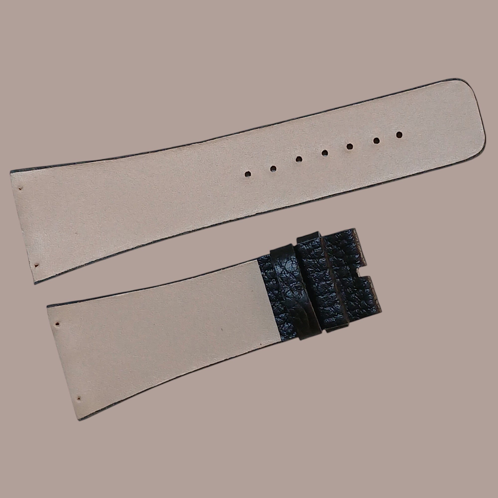 Skagen SKW6070 Uyumlu El Yapımı Kahverengi Deri Kol Saat Kordonu Kayışı