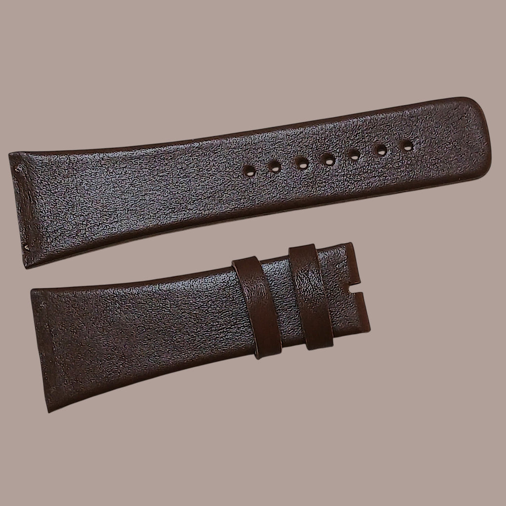 Skagen SKW6041 Uyumlu El Yapımı Kahverengi Deri Kol Saat Kordonu Kayışı
