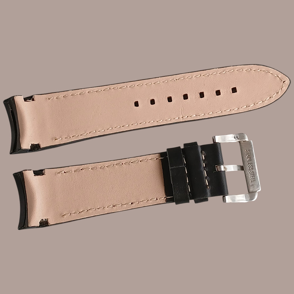 Slazenger SL.27.1335.2.01 siyah deri saat kordonu