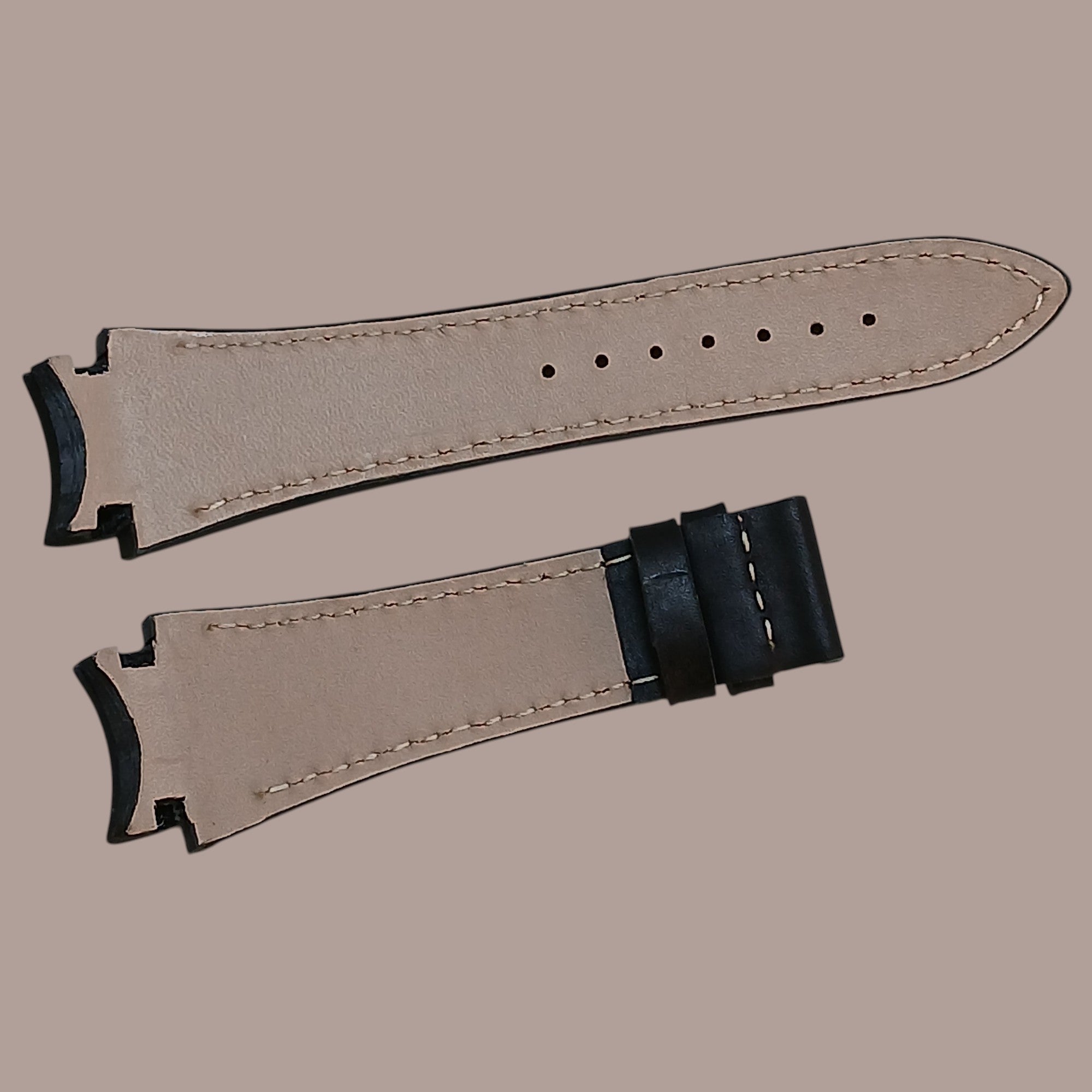 Slazenger SL.5.636.2 siyah deri saat kordonu