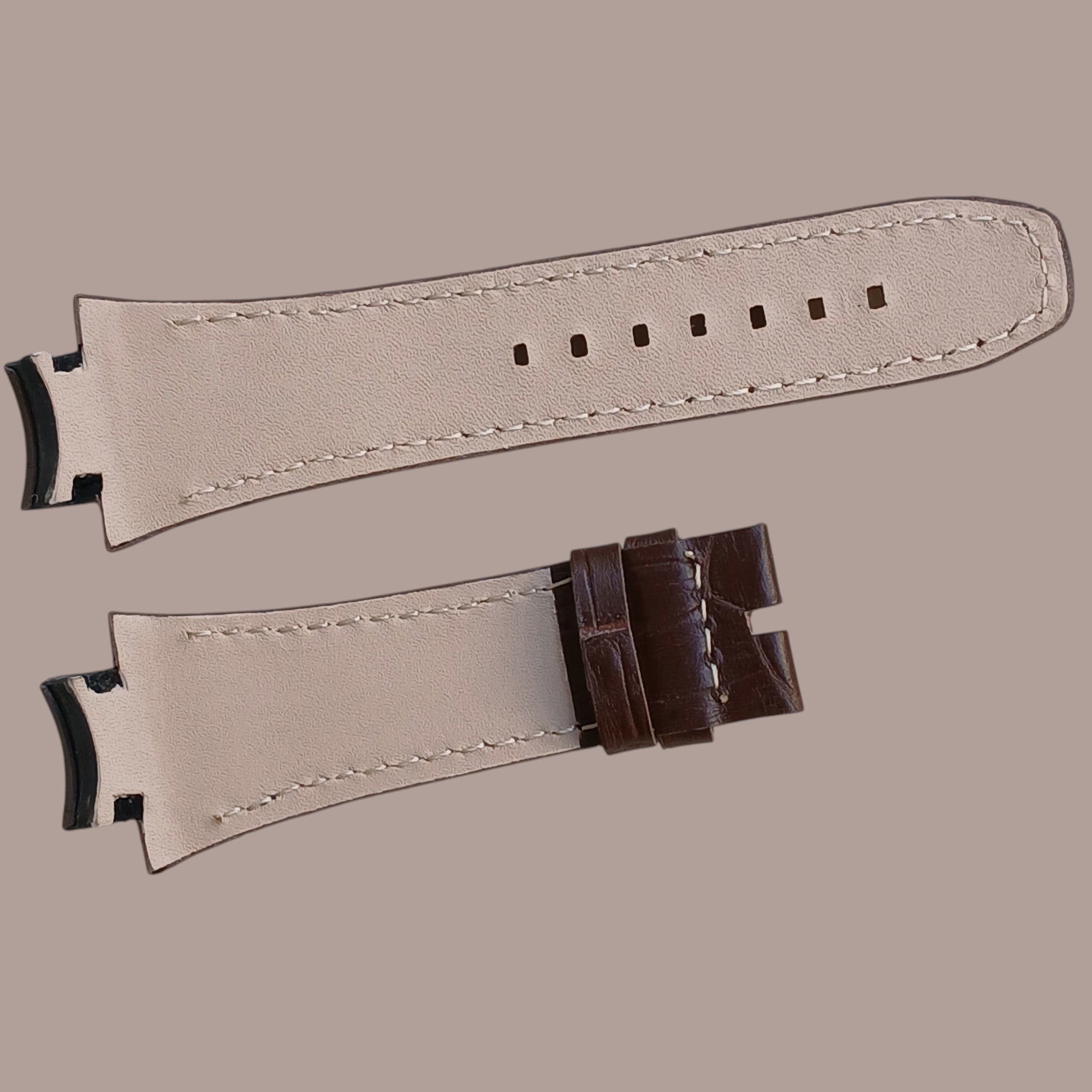 Slazenger SL.9.1143.2.07 kahverengi deri saat kordonu