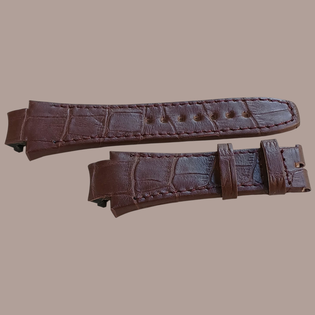 Slazenger SL.9.1143.2.07 kahverengi deri saat kordonu