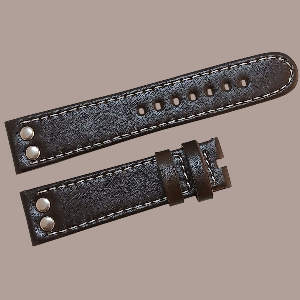 Tw steel 22mm kahverengi deri saat kordonu