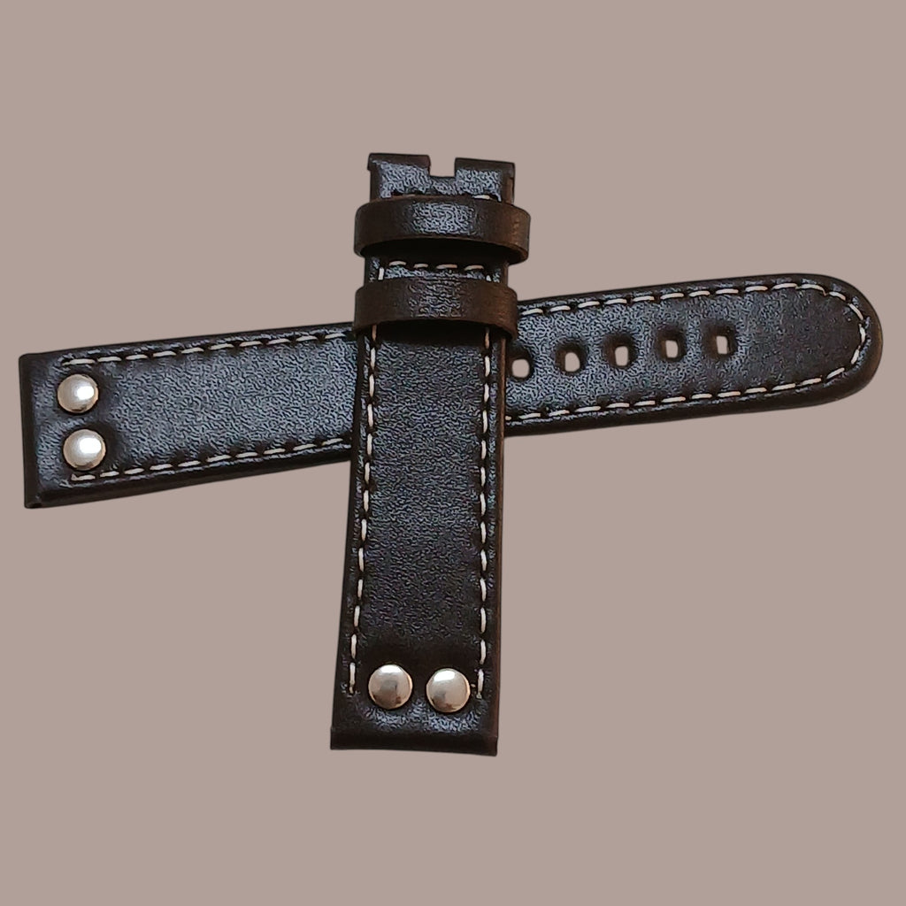 Tw steel 22mm kahverengi deri saat kordonu