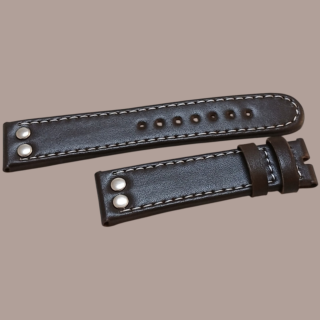 Tw steel 22mm kahverengi deri saat kordonu