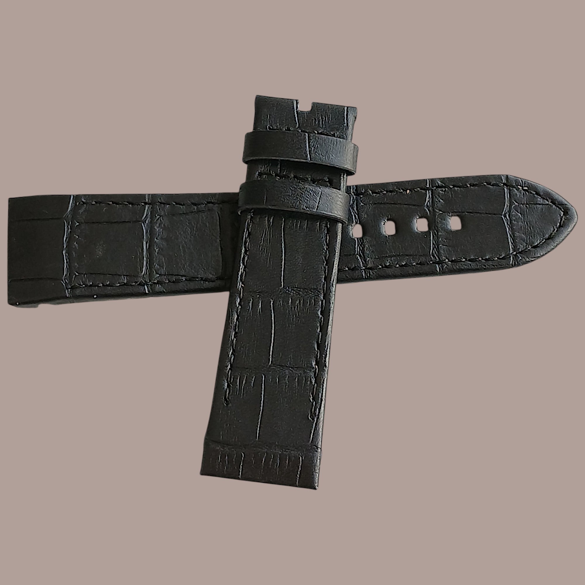 cerruti CRD003A222B siyah deri saat kayışı