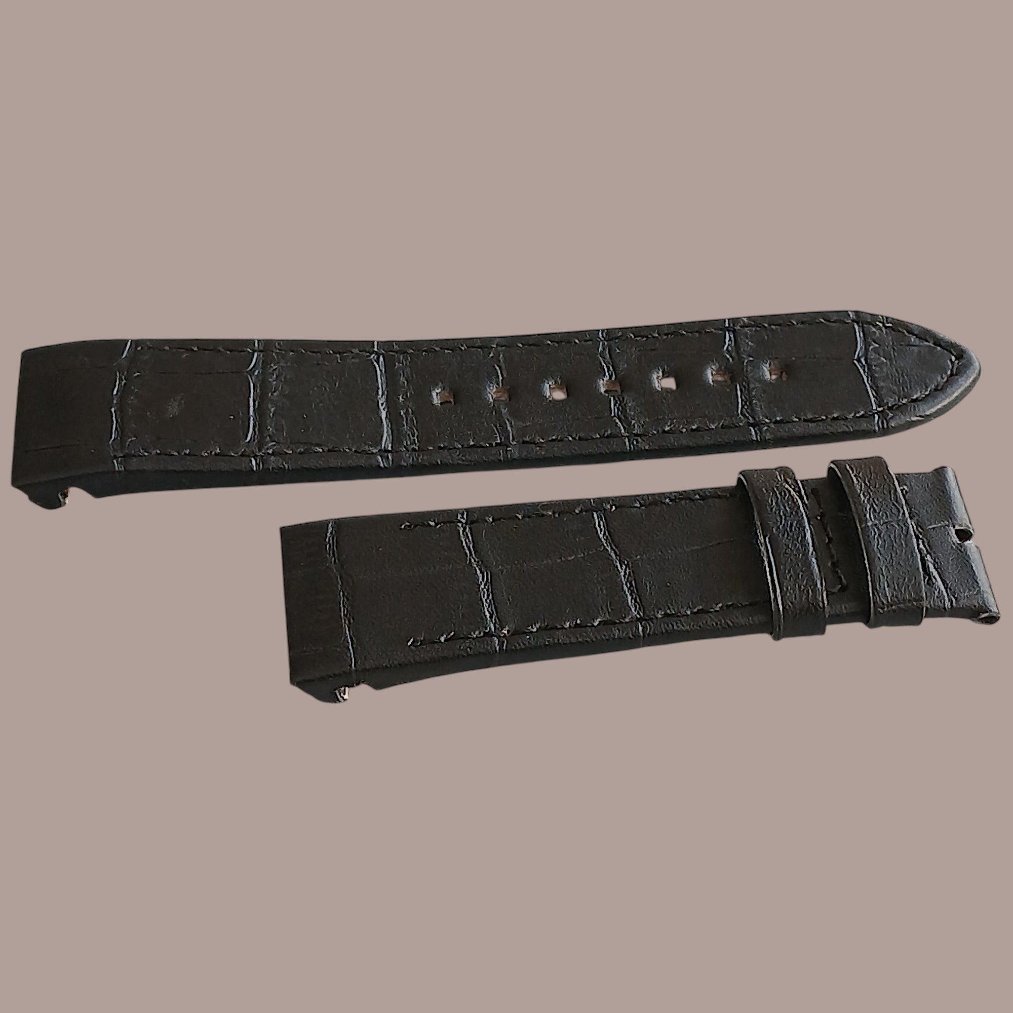 cerruti CRD003A222B siyah deri saat kayışı